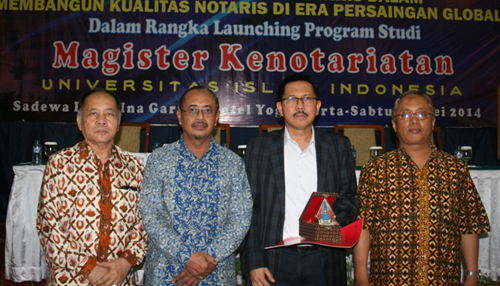 Fakultas Hukum UII Launching Program Magister S2 Kenotariatan