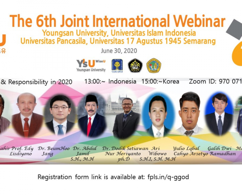 Youngsan Join Conference FH UII