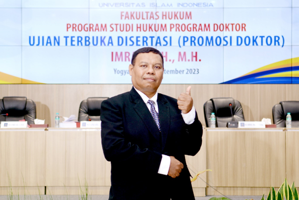 Promosi Doktor Imran: Politik Hukum Pemberantasan Korupsi Di Indonesia ...