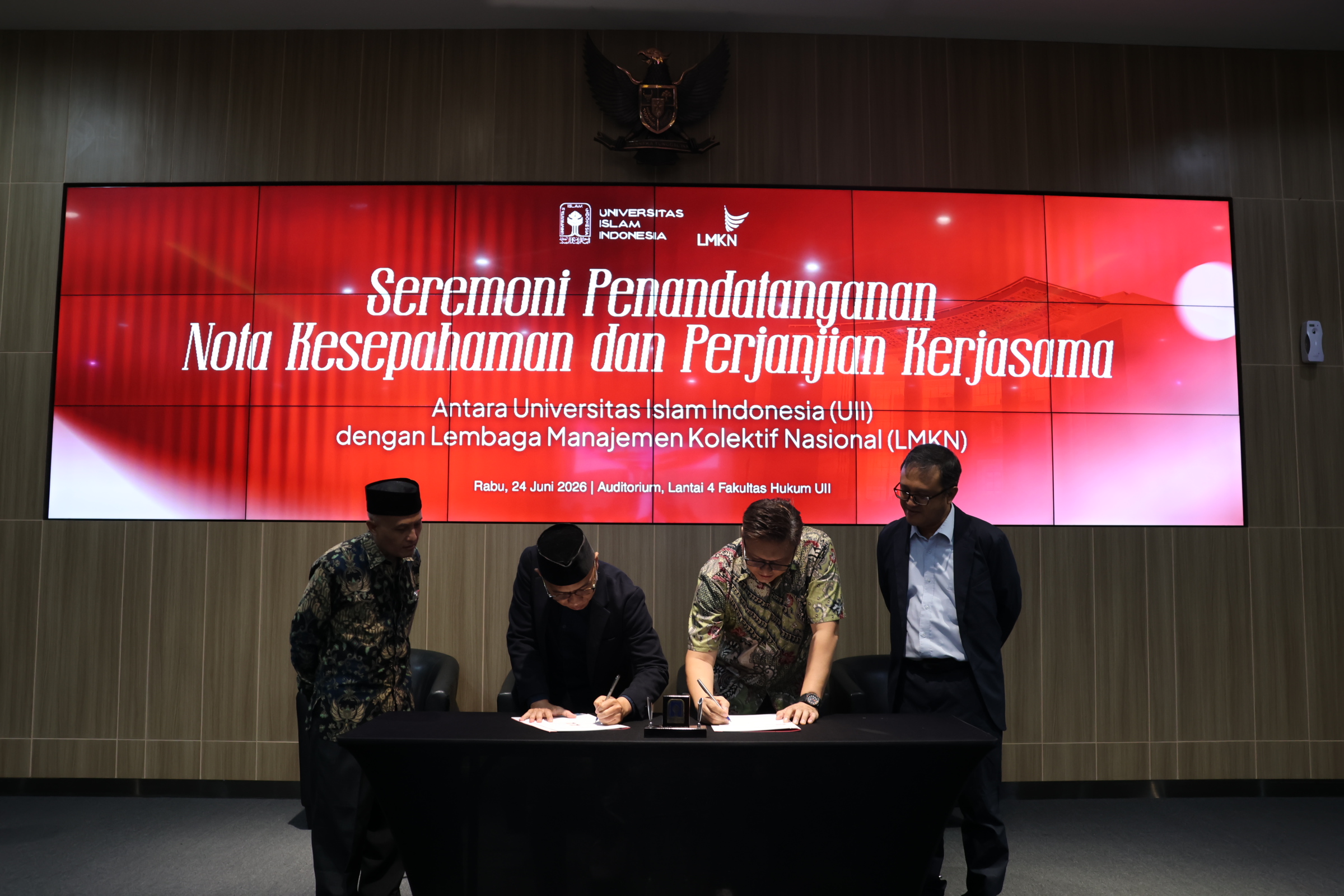 Seremoni Penandatanganan Nota Kesepahaman dan Perjanjian Kerjasama