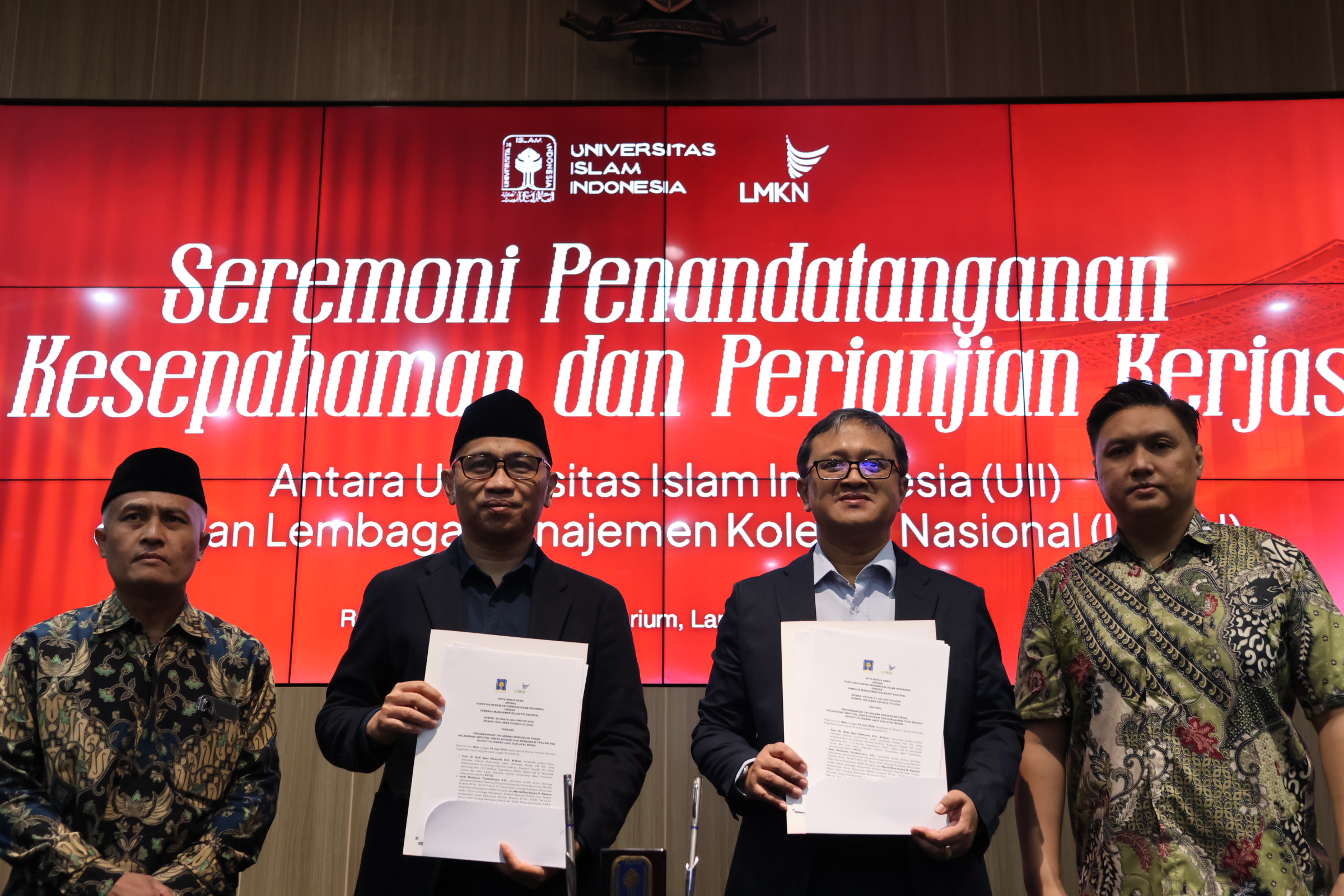 Seremoni Penandatanganan Nota Kesepahaman dan Perjanjian Kerjasama