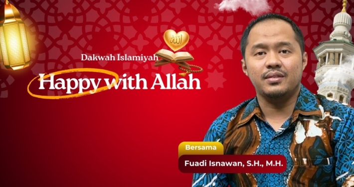 Happy with Allah
