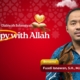 Happy with Allah