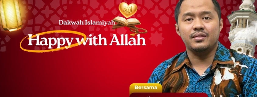 Happy with Allah